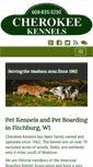 Mobile Screenshot of cherokeekennels.com